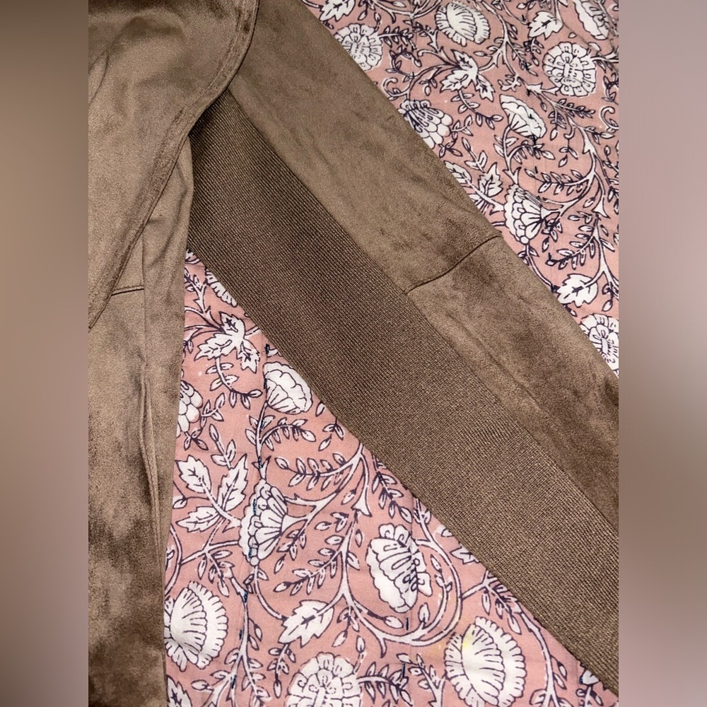 Bb Dakota Suede Drape Jacket - image 3